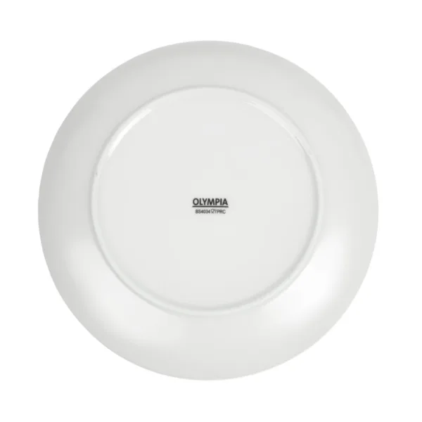 Olympia Whiteware Coupe Plates 230mm