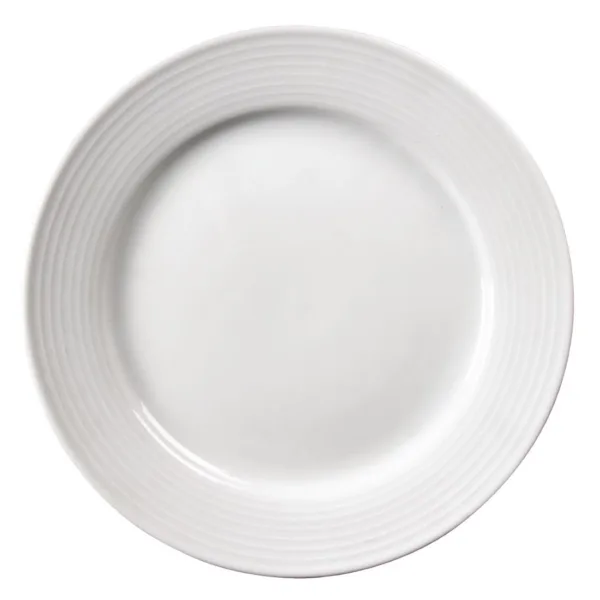 Olympia Linear Wide Rimmed Plates 250mm