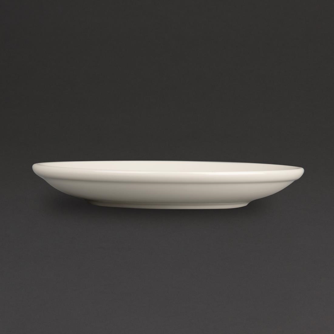 Olympia Ivory Stacking Saucers