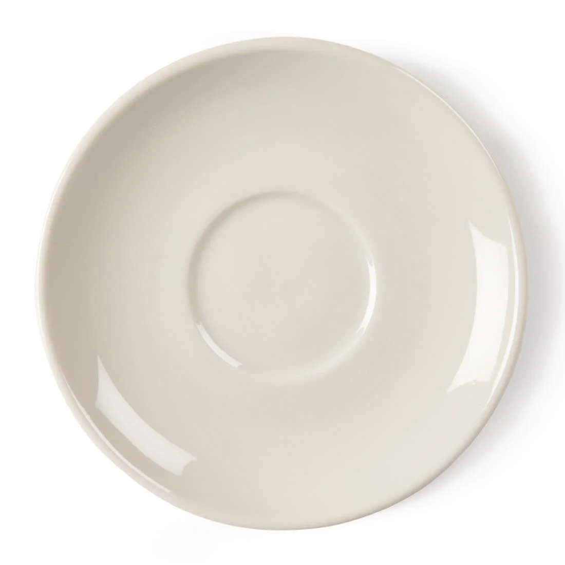 Olympia Ivory Stacking Saucers - Image 4