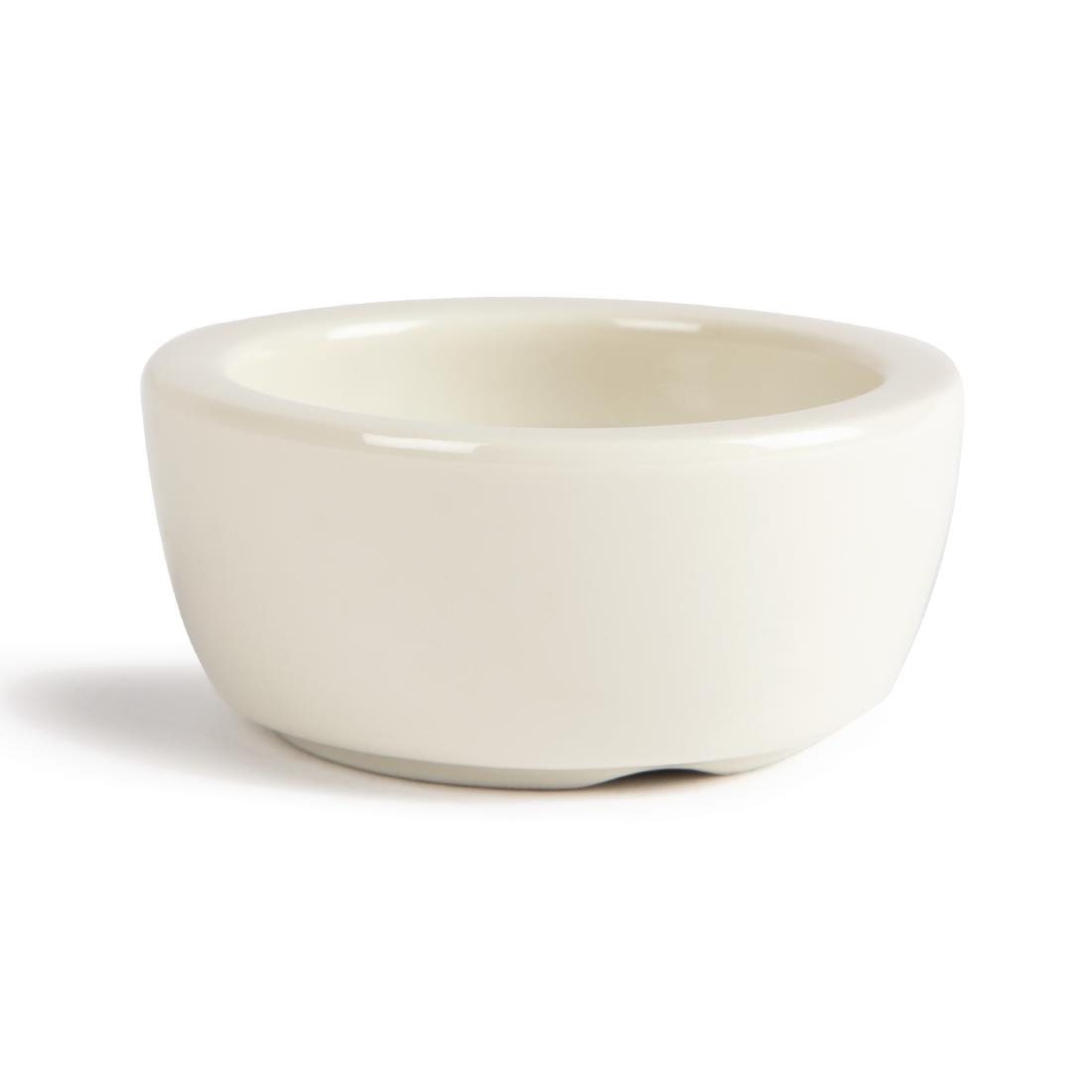 Olympia Ivory Butter Dish 56mm