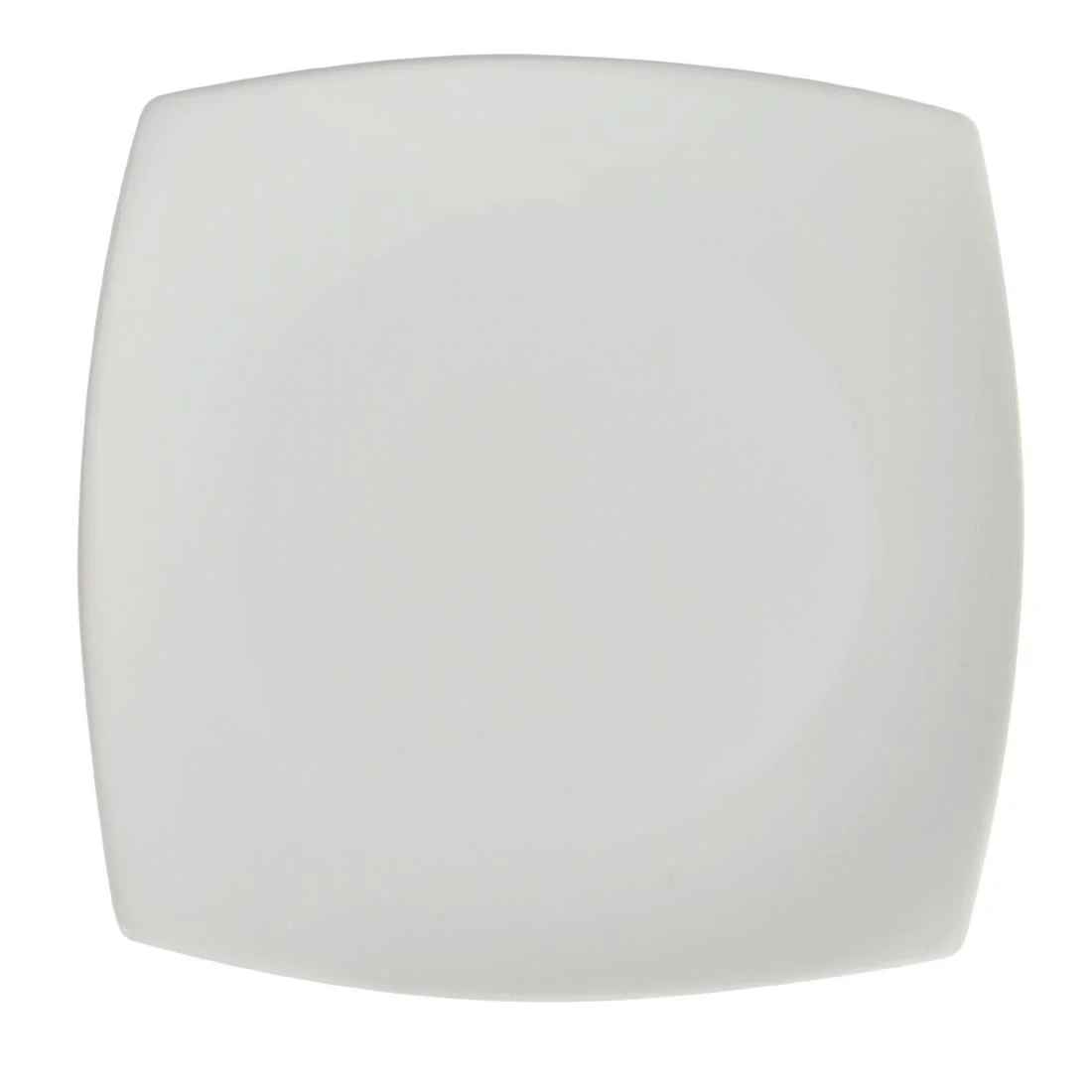 Olympia Whiteware Rounded Square Plates 185mm - Image 4