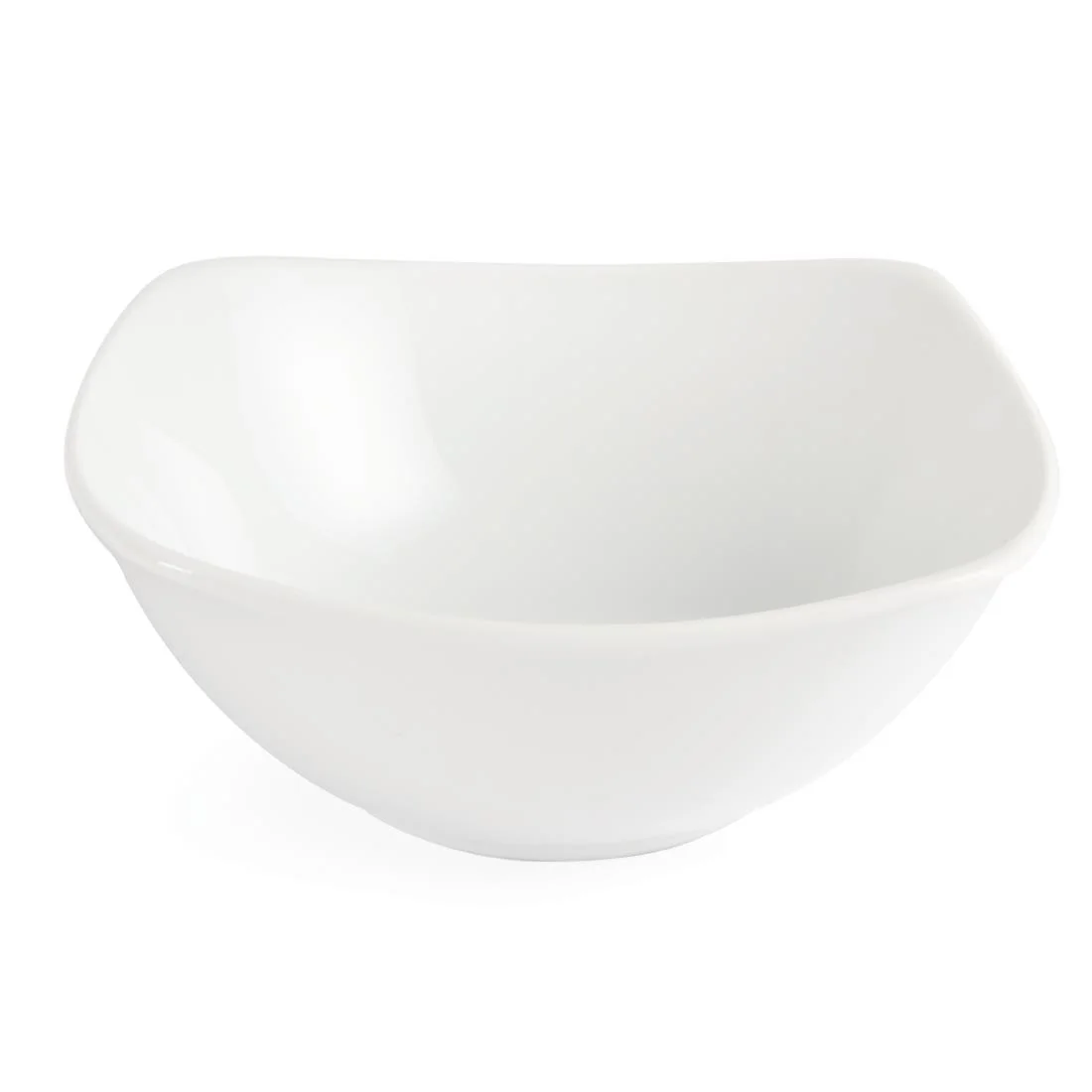 Olympia Whiteware Rounded Square Bowls 140mm - Image 2