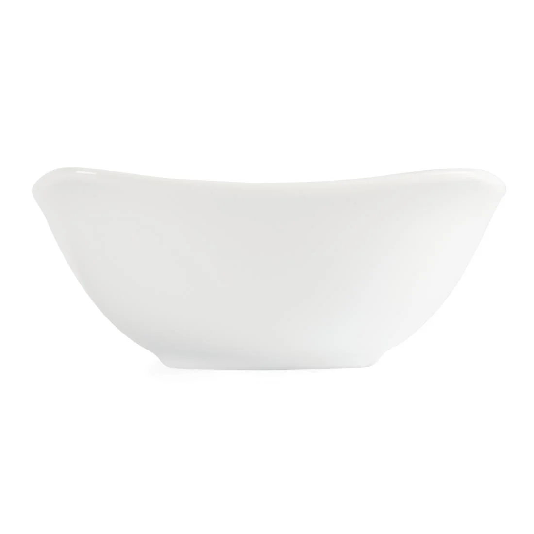 Olympia Whiteware Rounded Square Bowls 140mm - Image 4