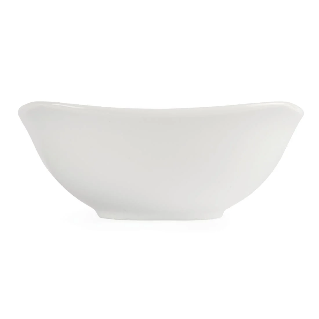 Olympia Whiteware Rounded Square Bowls 180mm - Image 2