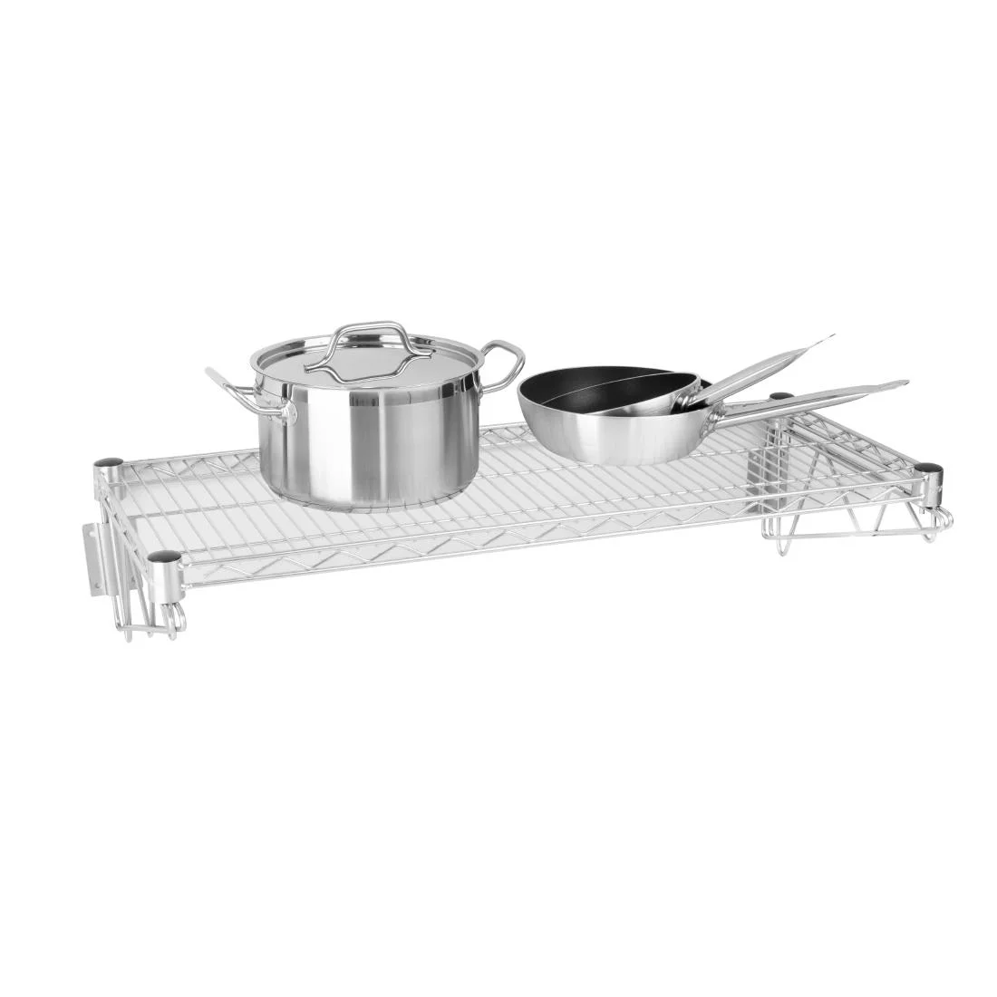 Vogue Steel Wire Wall Shelf 910mm - Image 3