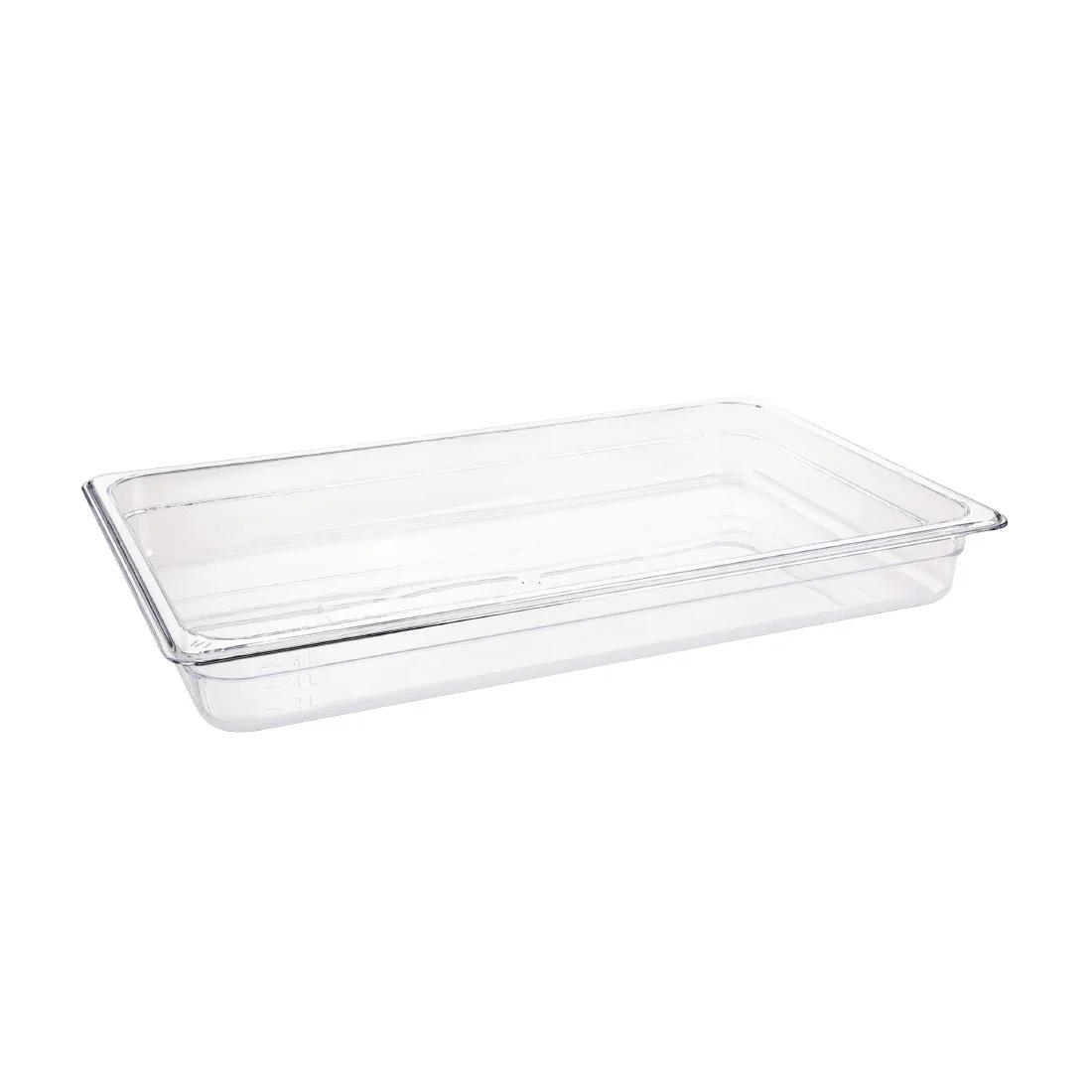 Vogue ABS Gastronorm Tray Clear GN 1/1 65mm
