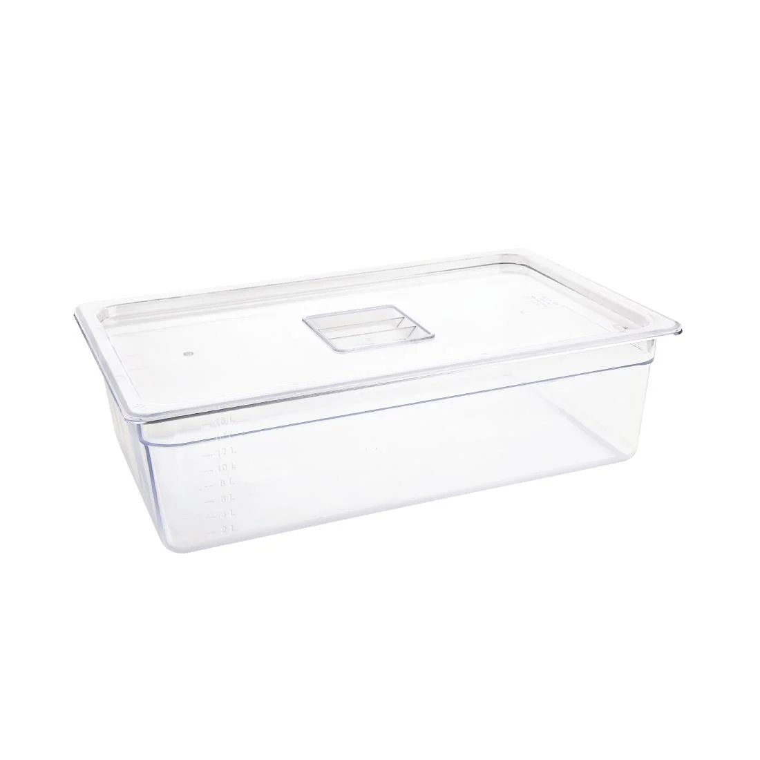 Vogue ABS Gastronorm Tray Clear GN 1/1 150mm - Image 3