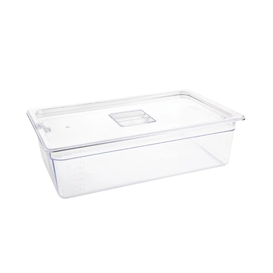 Vogue ABS Gastronorm Tray Clear GN 1/1 150mm - Image 4