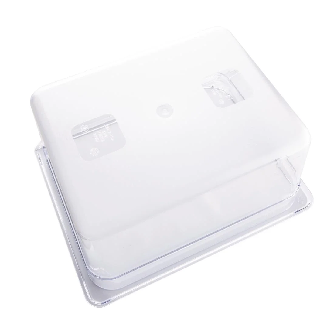 Vogue Polycarbonate 1/2 Gastronorm Container 150mm Clear - Image 6