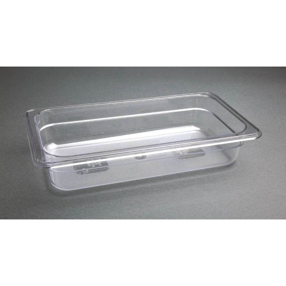 Vogue Polycarbonate 1/3 Gastronorm Container 65mm Clear - Image 7