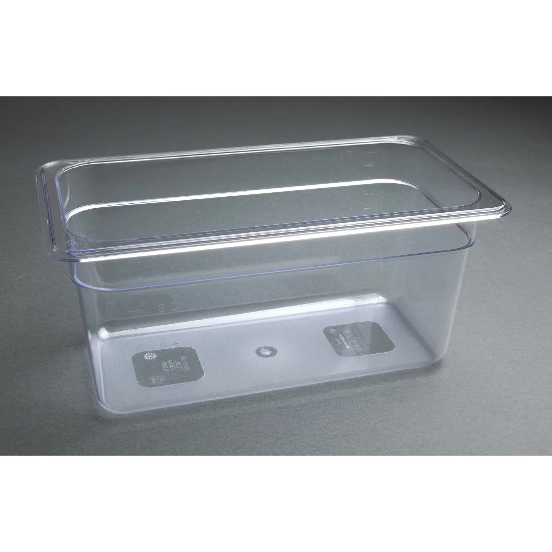 Vogue Polycarbonate 1/3 Gastronorm Container 150mm Clear - Image 7