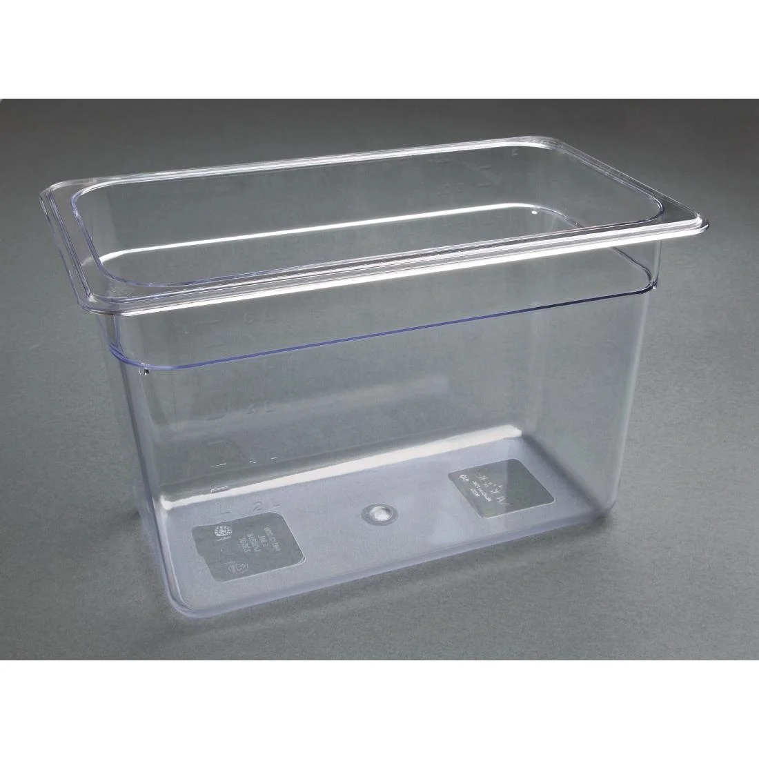 Vogue Polycarbonate 1/3 Gastronorm Container 200mm Clear - Image 7