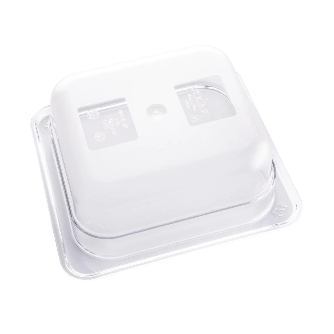 Vogue Polycarbonate 1/6 Gastronorm Container 65mm Clear - Image 6