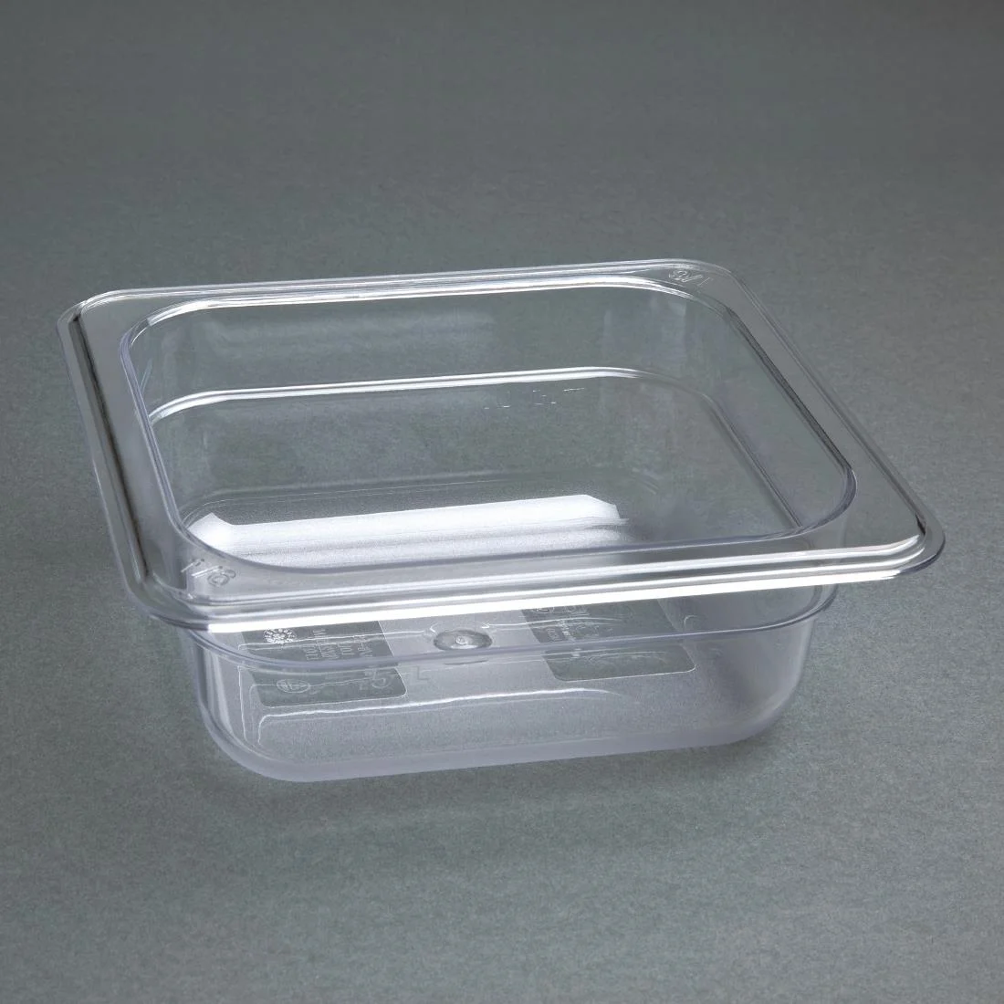 Vogue Polycarbonate 1/6 Gastronorm Container 65mm Clear - Image 7