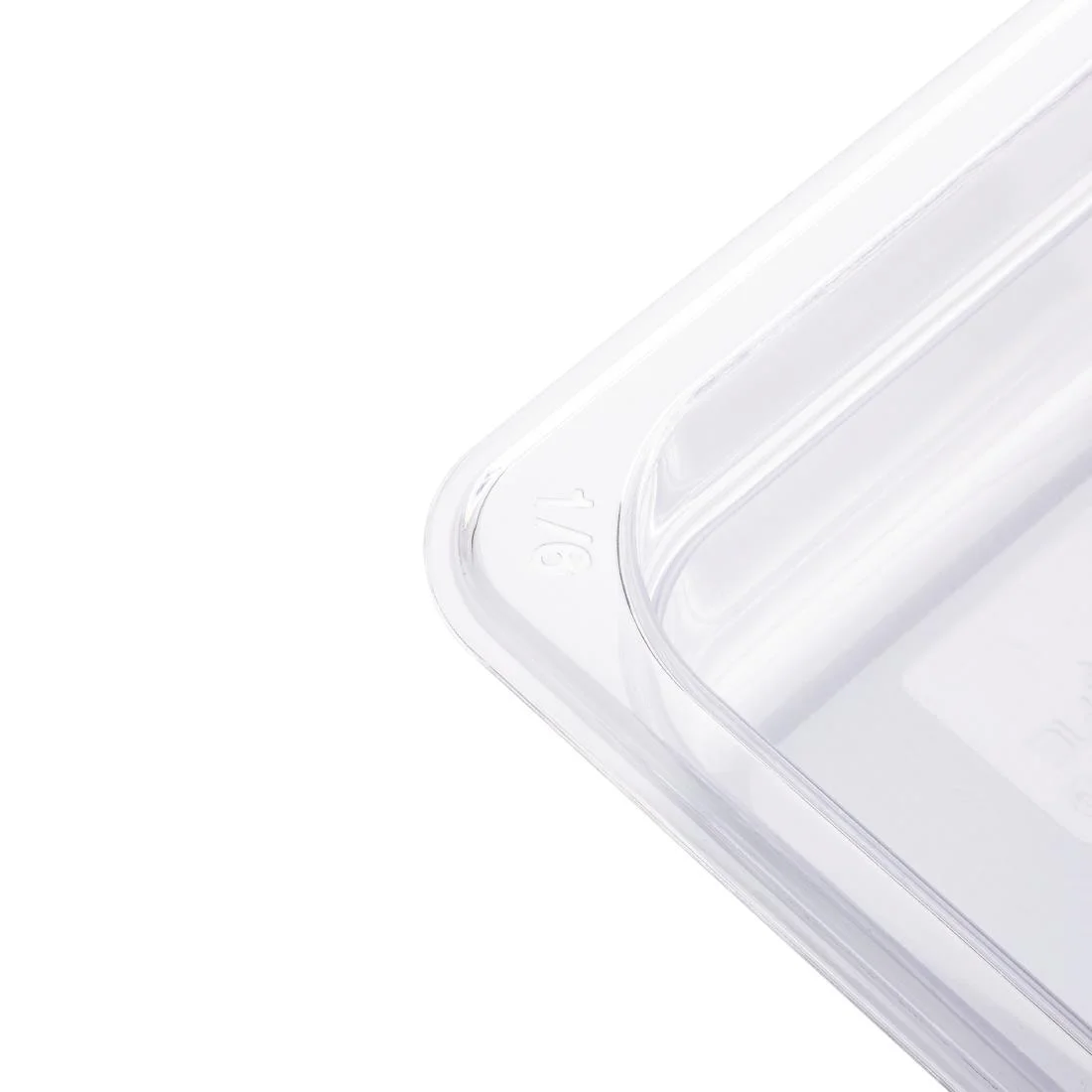 Vogue Polycarbonate 1/6 Gastronorm Container 100mm Clear - Image 5