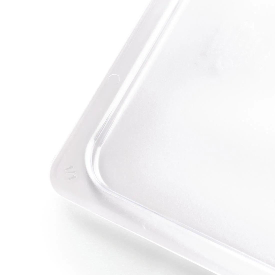 Vogue Polycarbonate 1/1 Gastronorm Lid Clear - Image 3