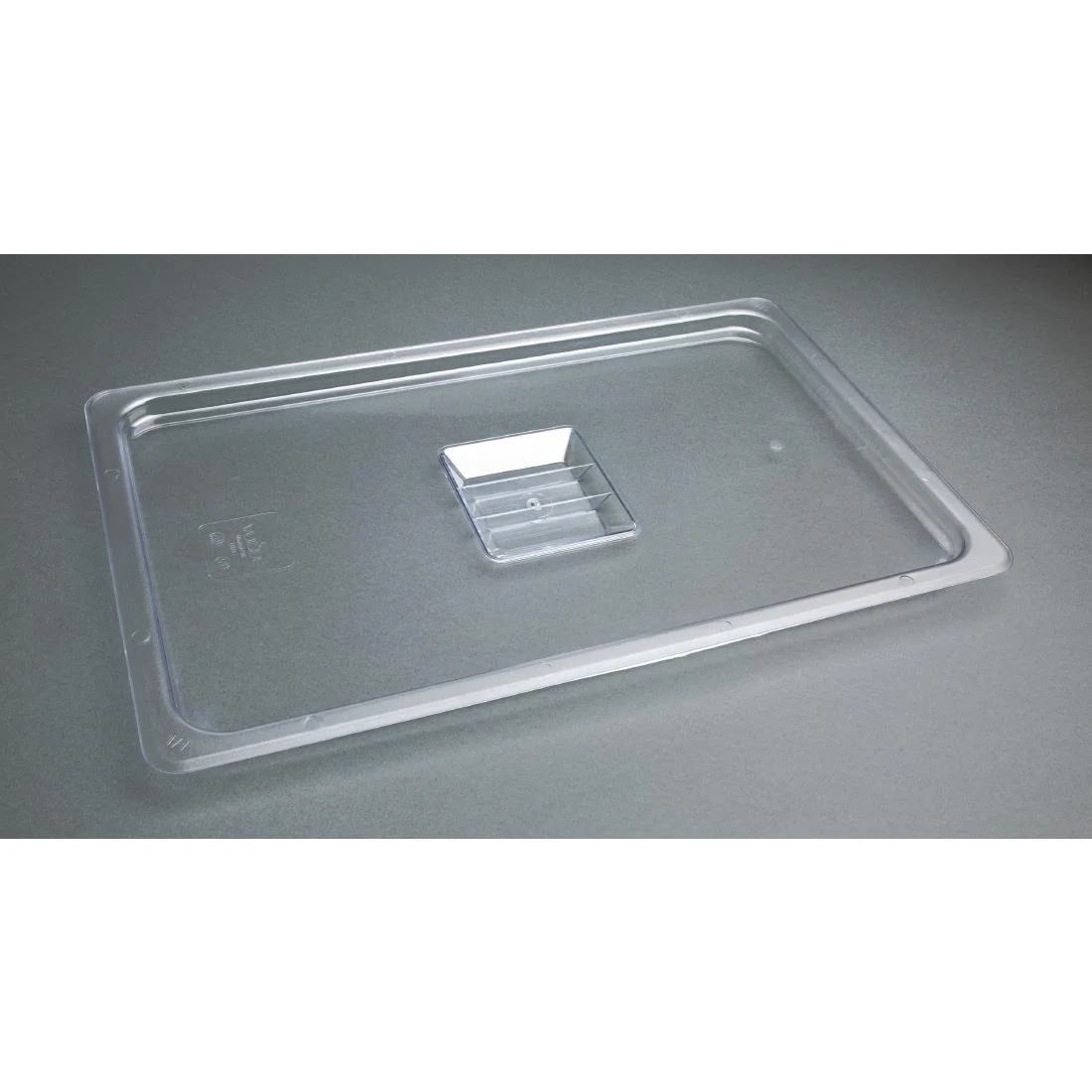 Vogue Polycarbonate 1/1 Gastronorm Lid Clear - Image 4