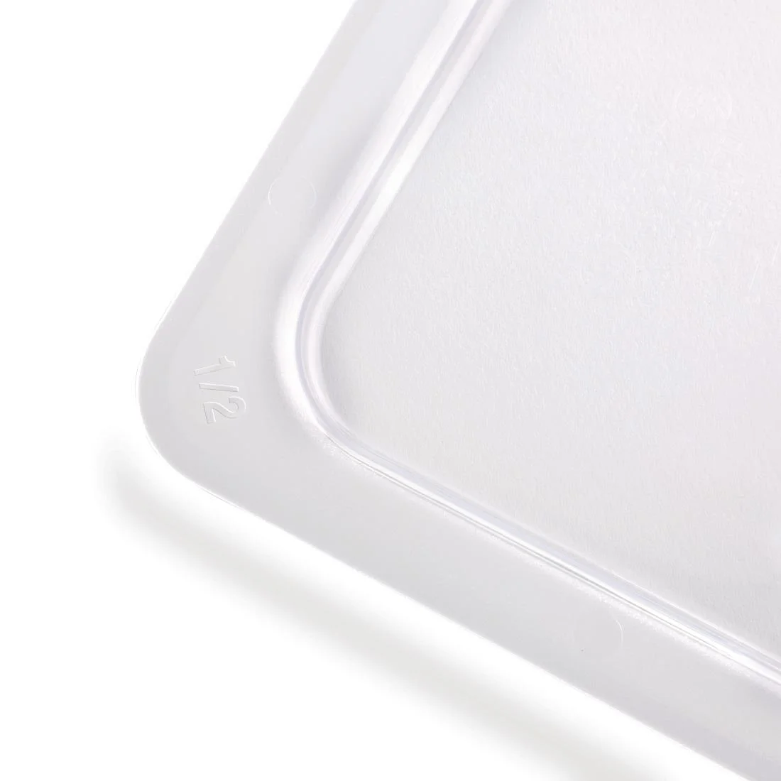 Vogue Polycarbonate 1/2 Gastronorm Lid Clear - Image 3