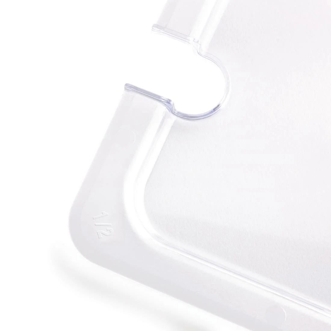 Vogue Polycarbonate 1/2 Gastronorm Lid Notched - Image 3