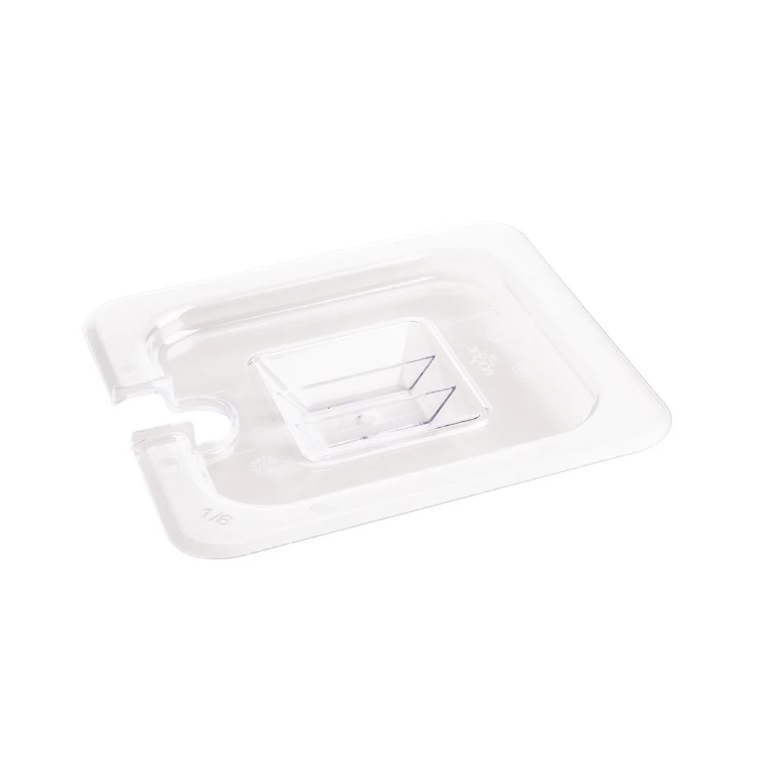 Vogue ABS Gastronorm Notched Lid GN 1/6