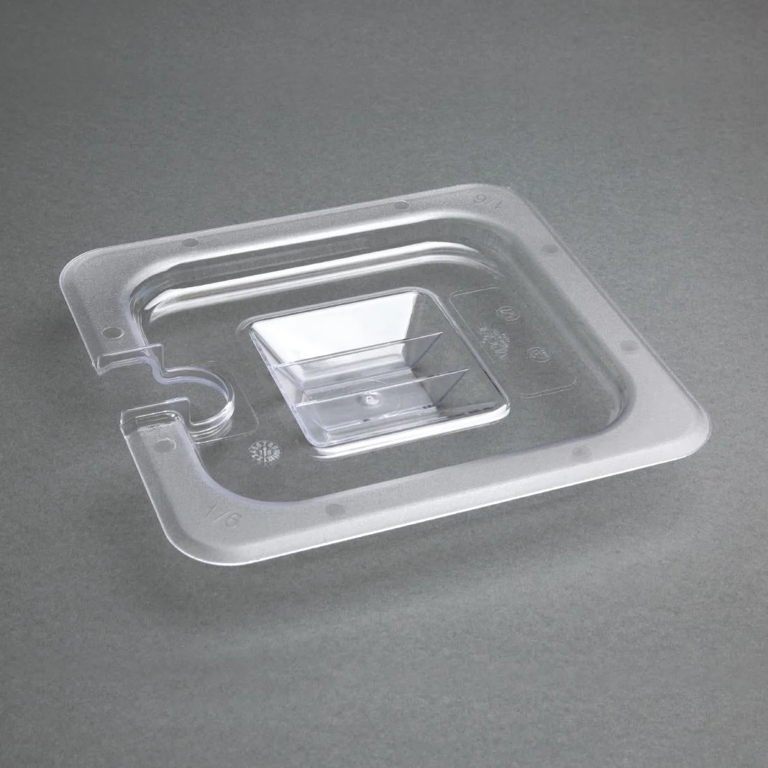 Vogue ABS Gastronorm Notched Lid GN 1/6 - Image 4