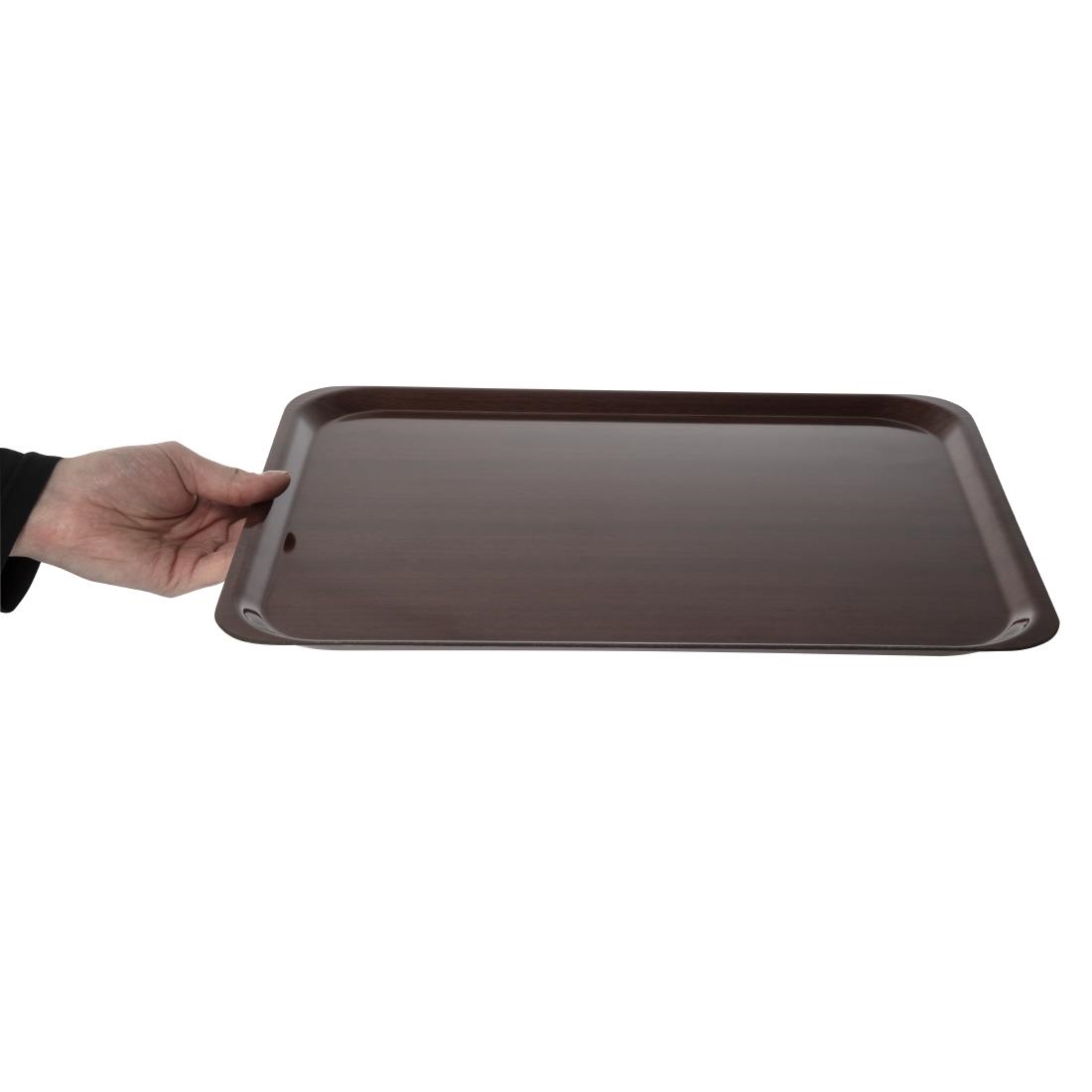 Cambro Ultimate Tray 14.2 x 18.1 in Mahagony