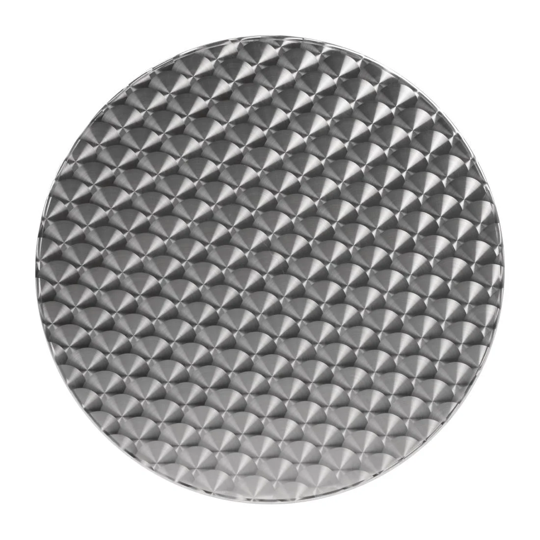 Bolero Round Bistro Table Stainless Steel 600mm - Image 2