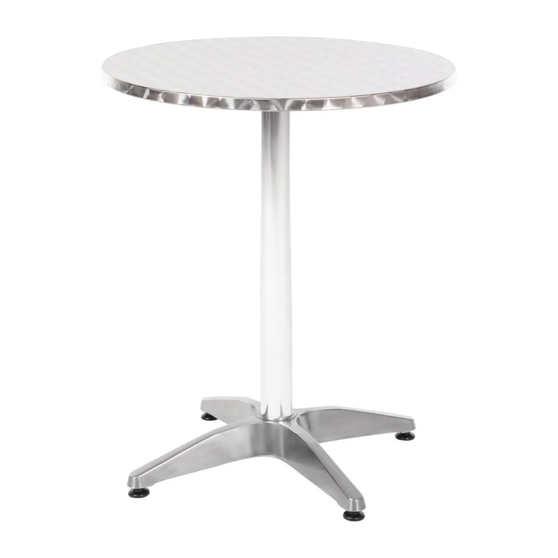 Bolero Round Bistro Table Stainless Steel 600mm - Image 3