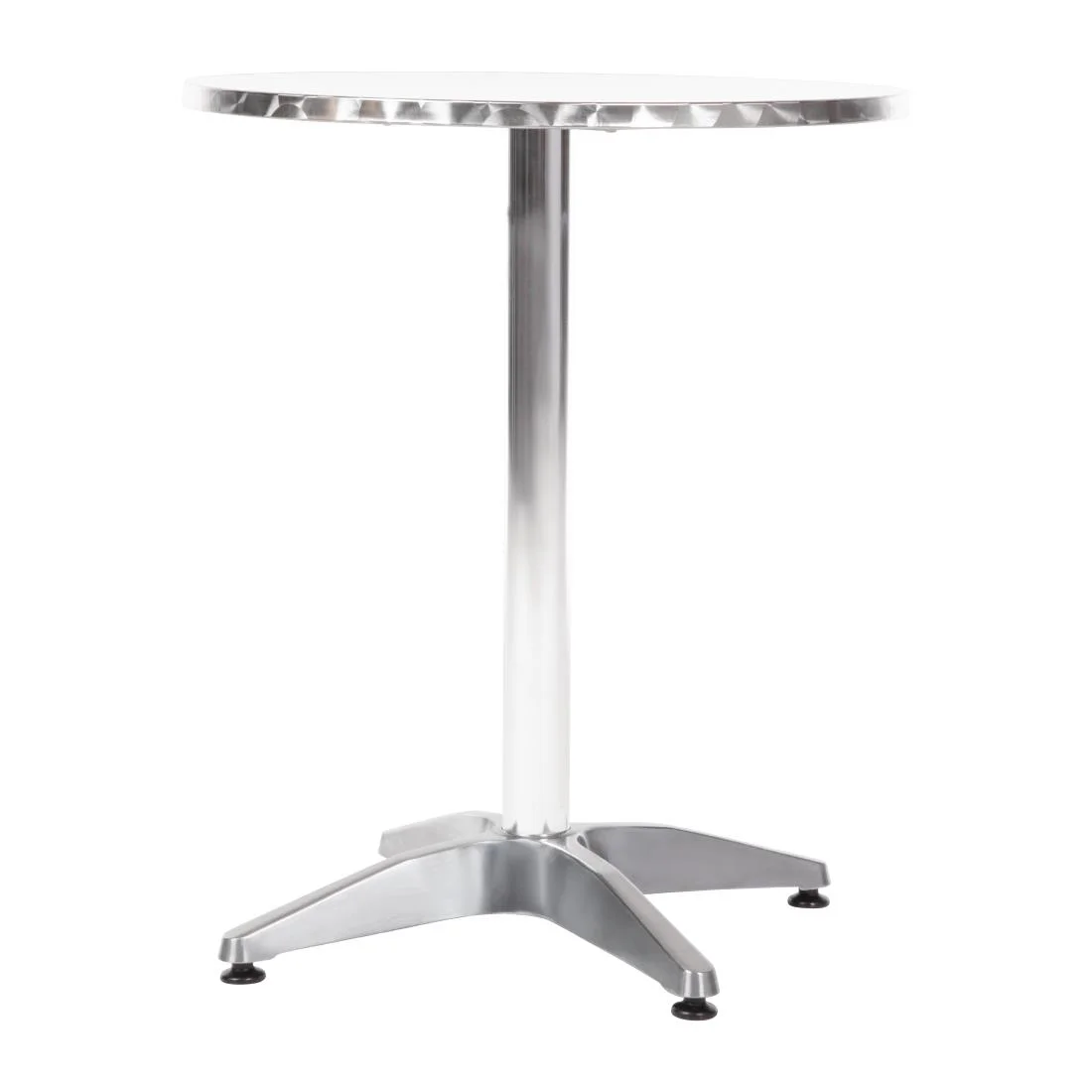 Bolero Round Bistro Table Stainless Steel 600mm - Image 4