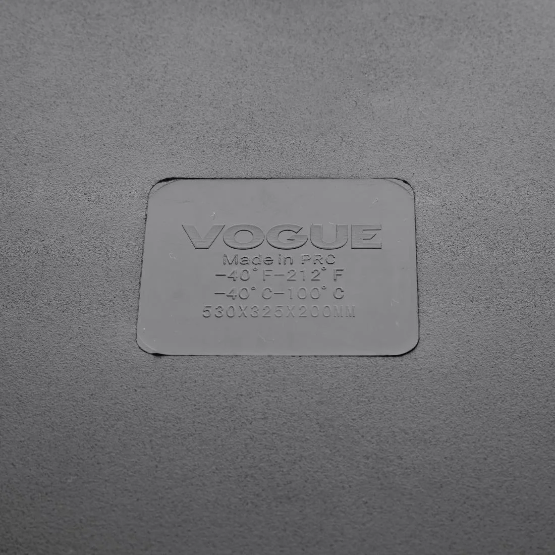Vogue Polycarbonate 1/1 Gastronorm Container 200mm Black - Image 6