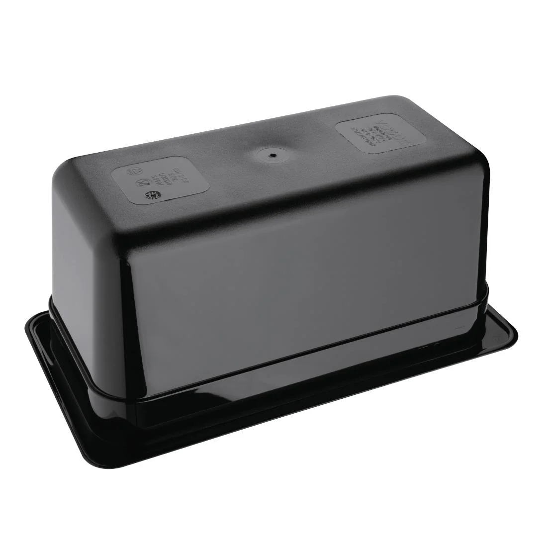 Vogue Polycarbonate 1/3 Gastronorm Container 150mm Black - Image 6