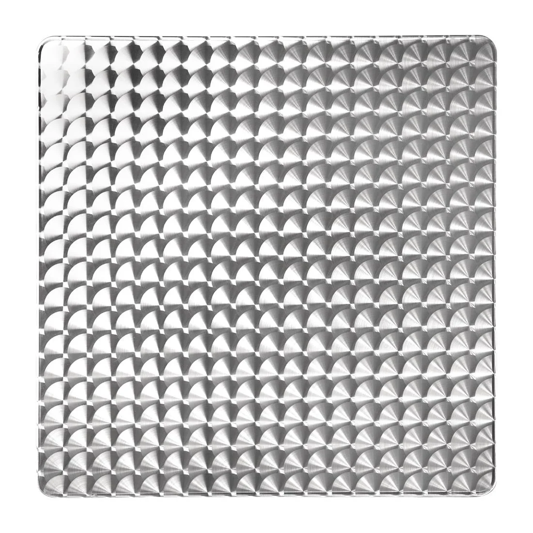 Bolero Square Stacking Table Stainless Steel 700mm - Image 3