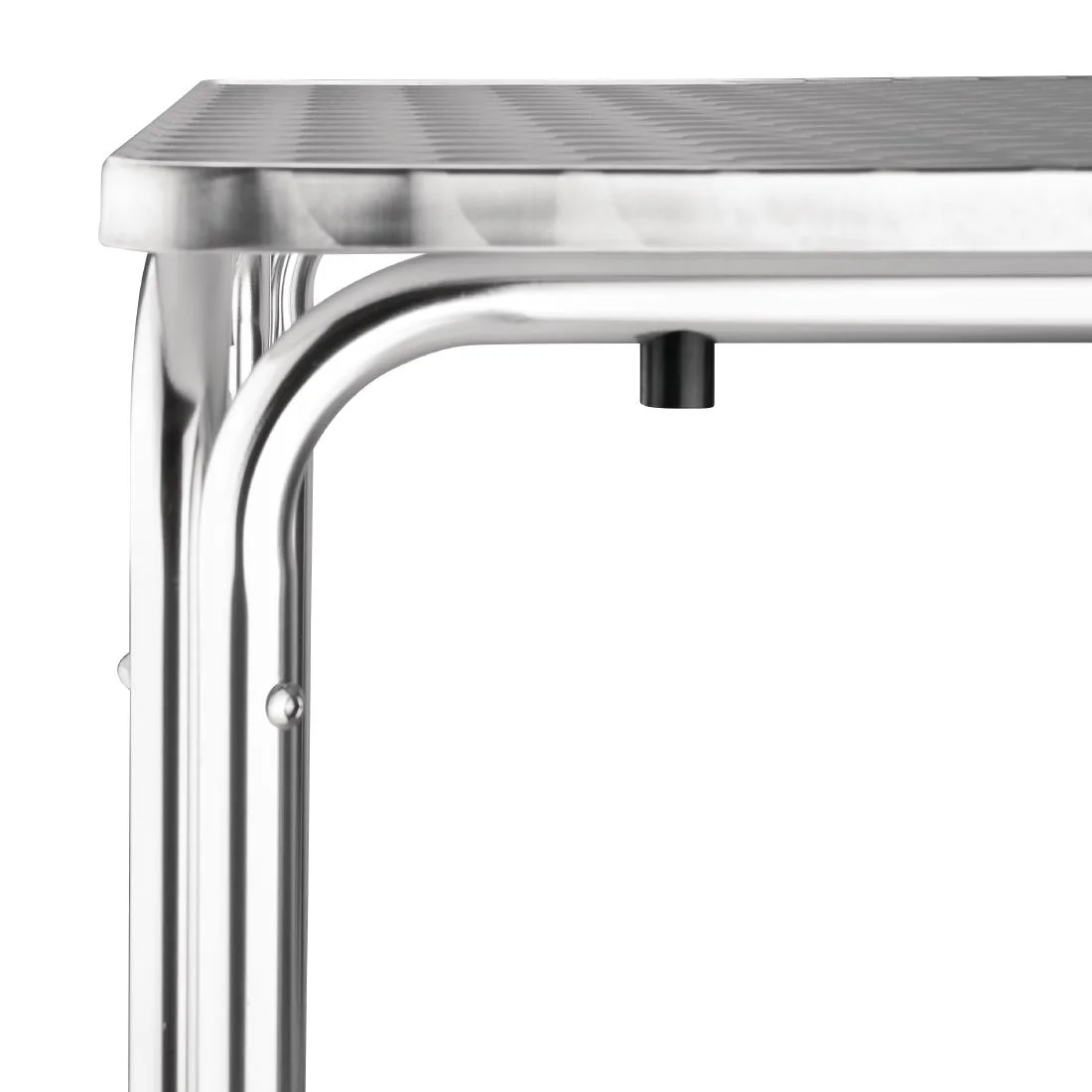 Bolero Square Stacking Table Stainless Steel 700mm - Image 4