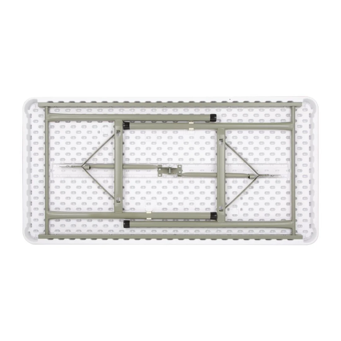 Foldaway Rectangular Utility Table 4ft - Image 3
