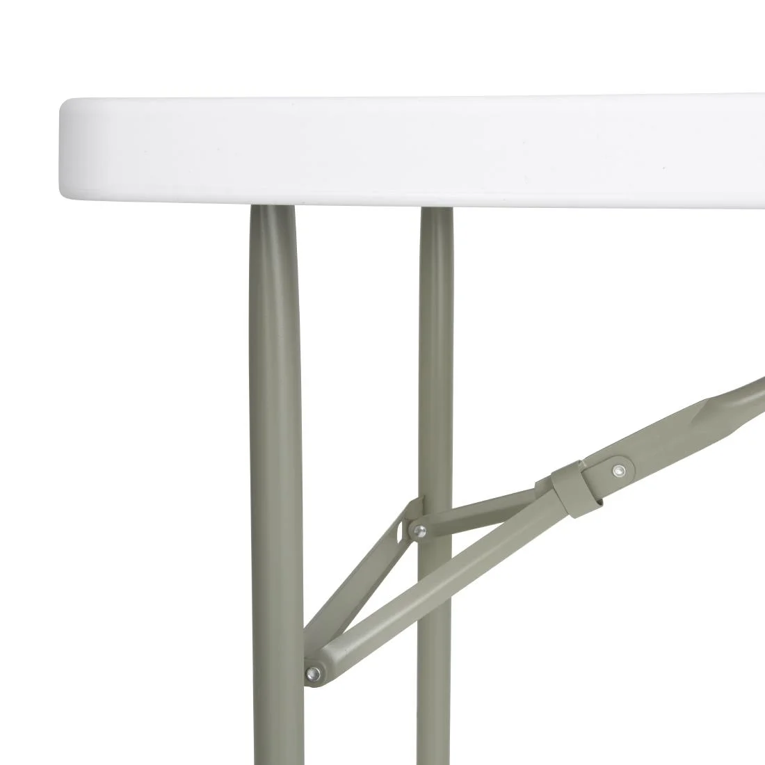 Foldaway Rectangular Utility Table 4ft - Image 5