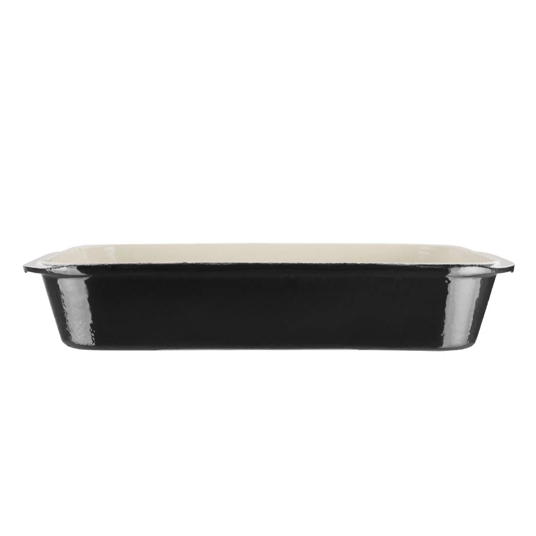 Vogue Black Cast Iron Roasting Dish Large - Image 2