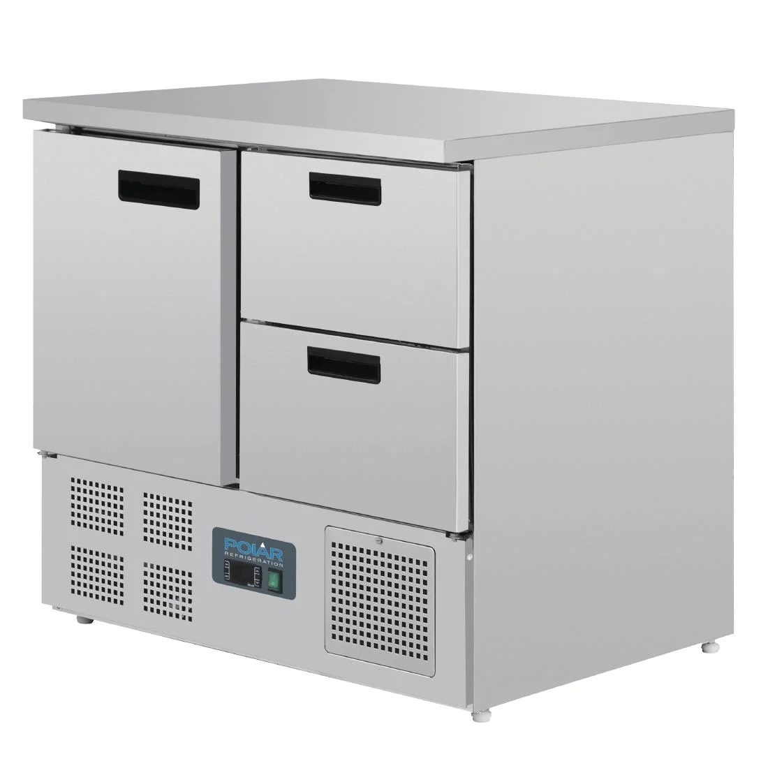 Polar 1 Door and 2 Drawer Counter Fridge 240Ltr - Image 11