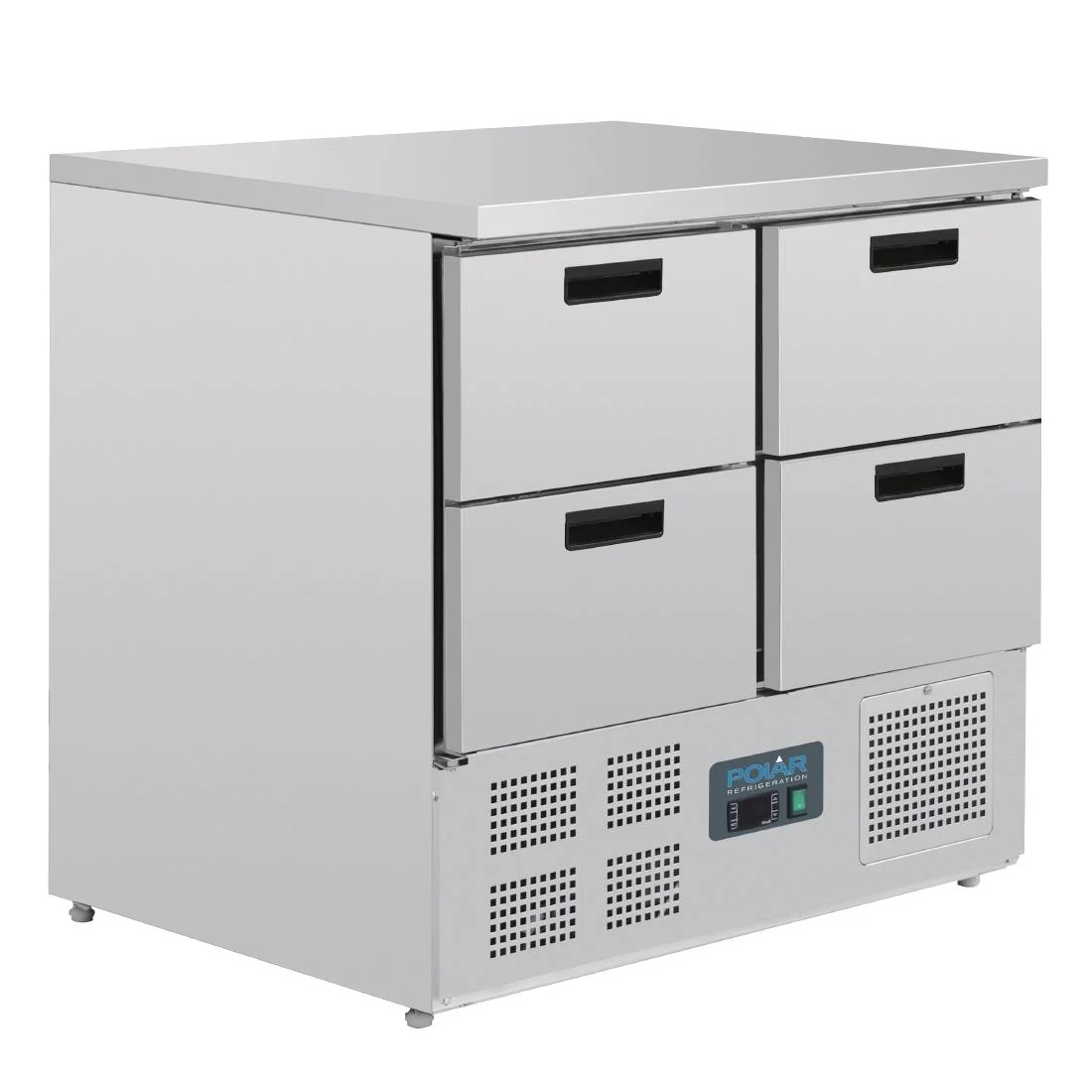 Polar 4 Drawer Compact Counter Fridge 240 Ltr