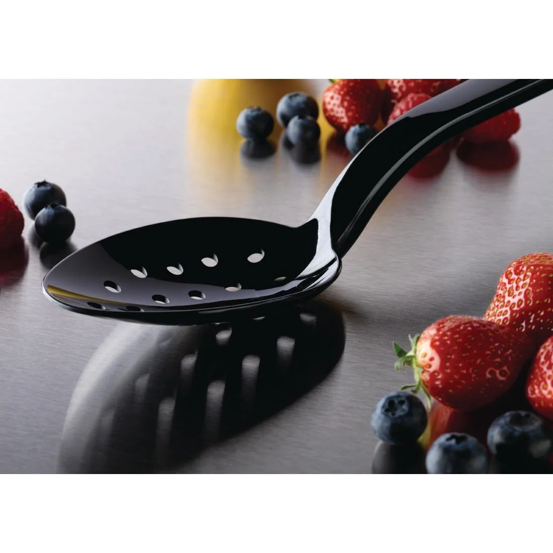 Matfer Exoglass Perforated Serving Spoon 9" - Image 2