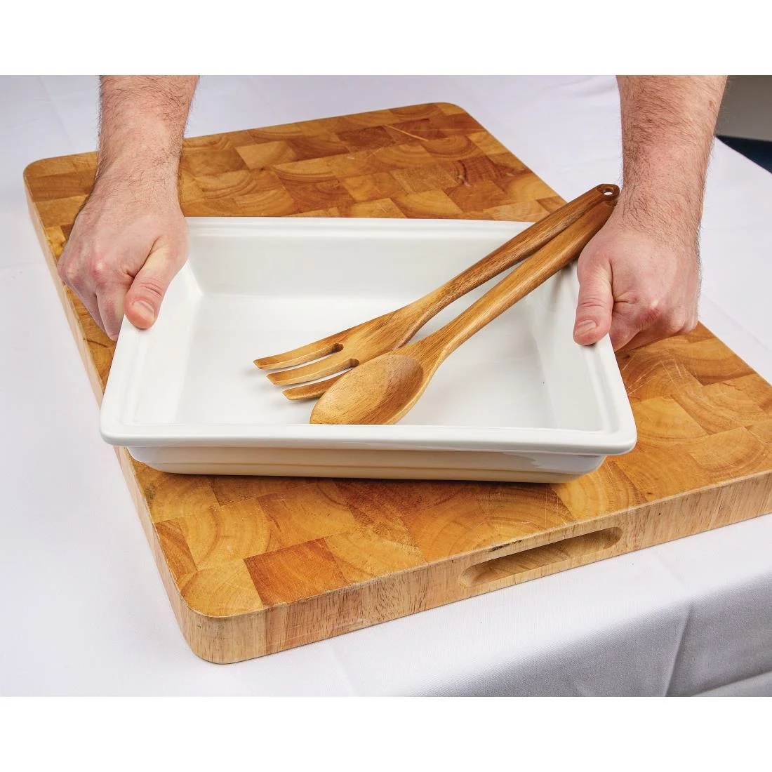 Olympia Whiteware 1/2 Half Size Gastronorm 65mm - Image 7