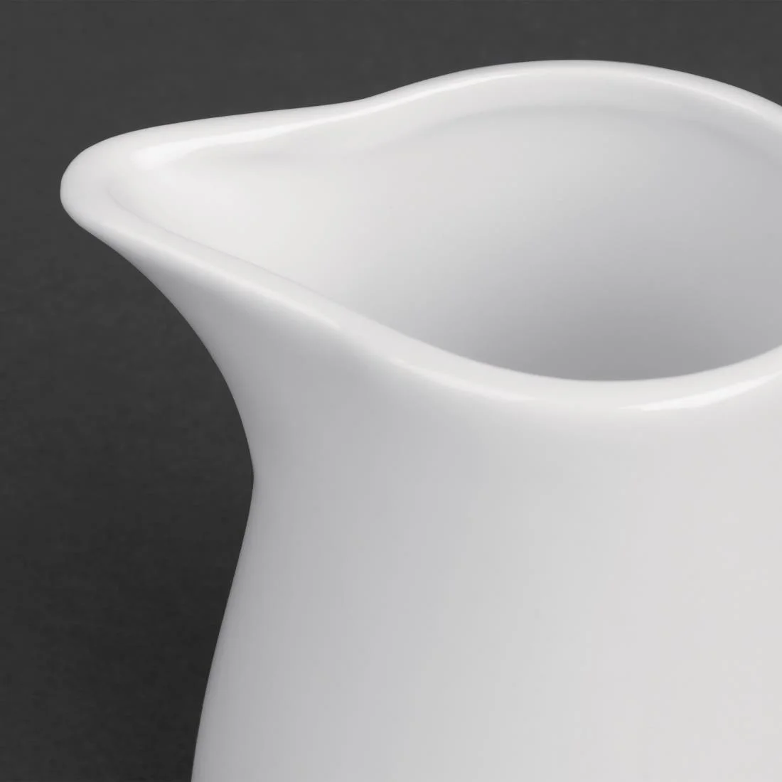 Olympia Whiteware Cream and Milk Jugs 212ml 7.5oz - Image 4