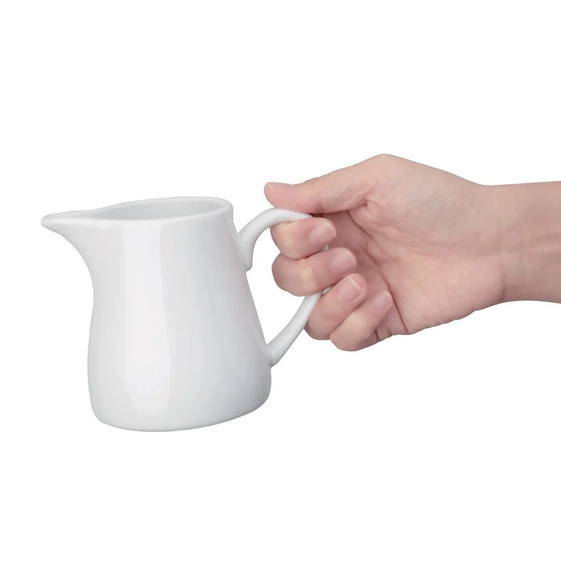 Olympia Whiteware Cream and Milk Jugs 305ml 10.75oz - Image 6
