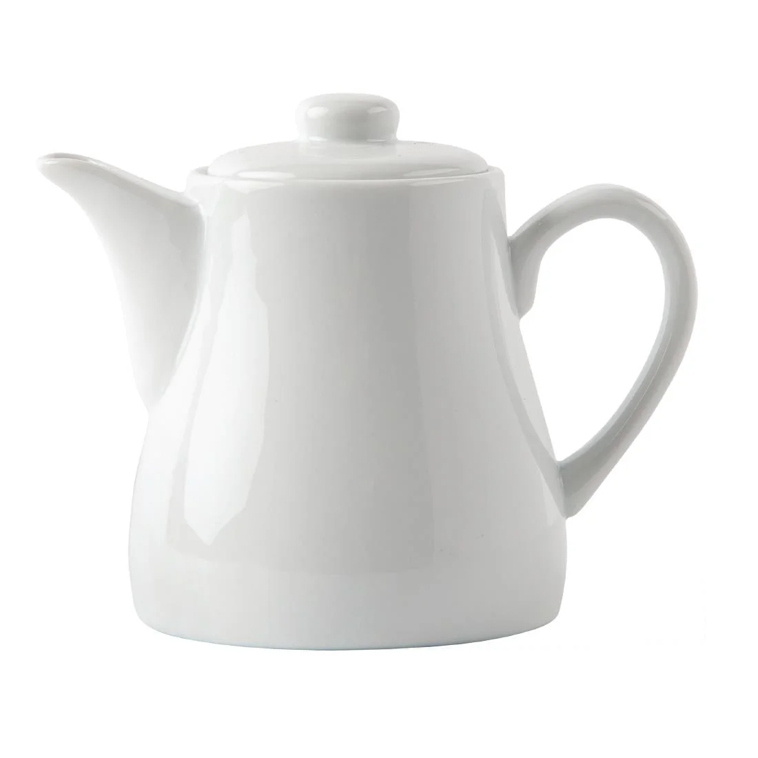Olympia Whiteware Teapots 483ml 17oz - Image 6