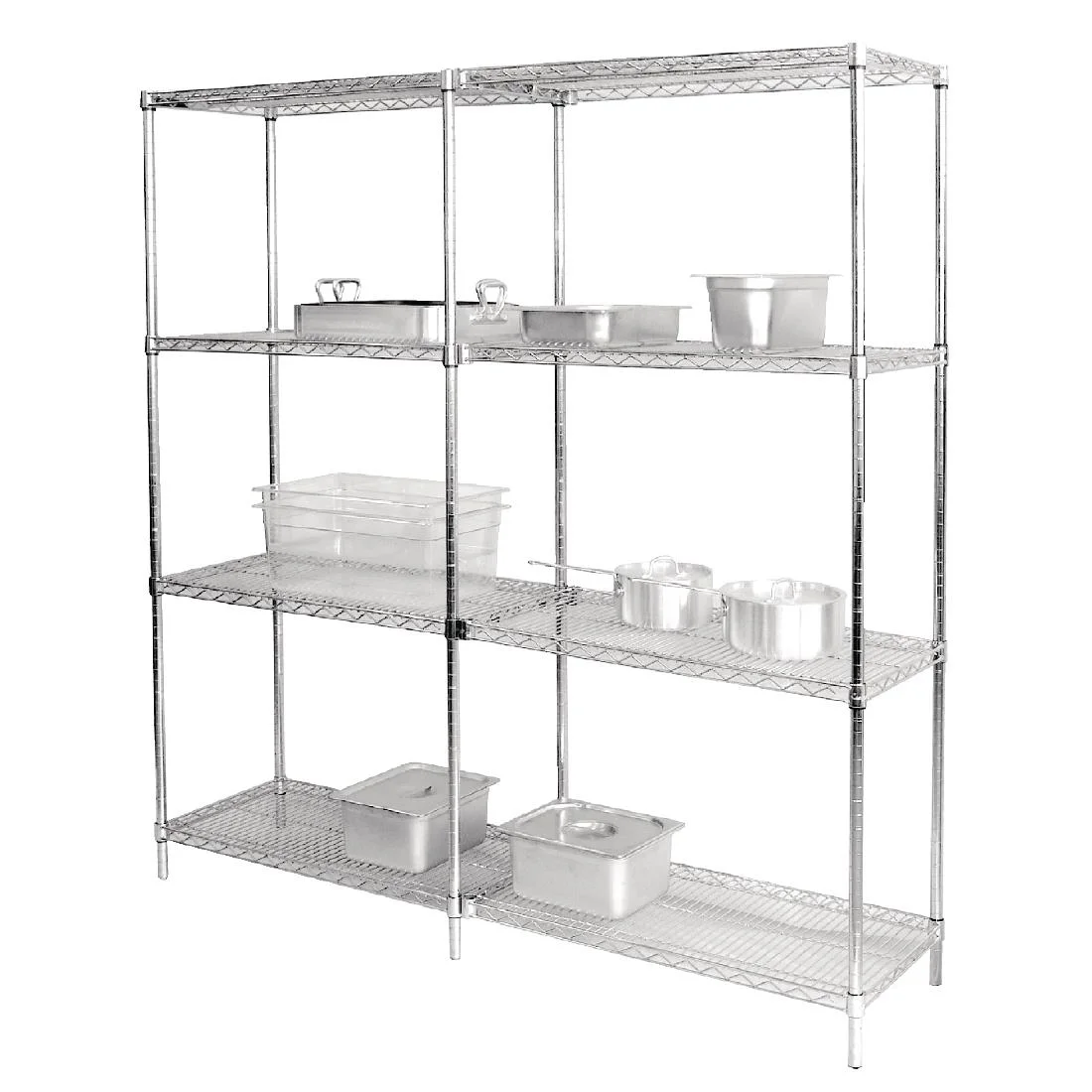 Vogue Chrome Wire Shelves 915x457mm Pack of 2 - Image 2