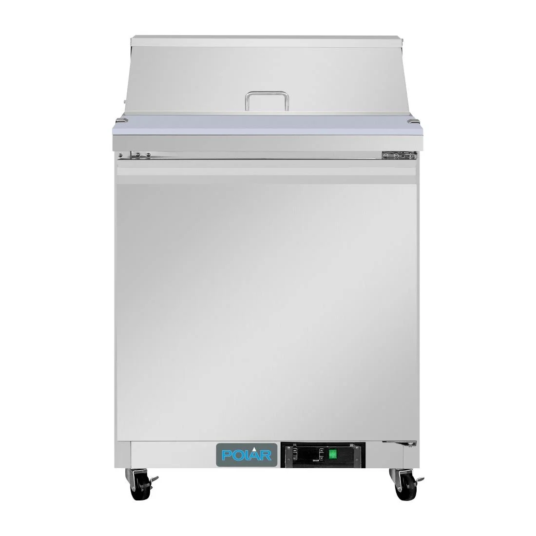 Polar U-Series Single Door Mega Top Prep Counter Fridge 154Ltr - Image 2