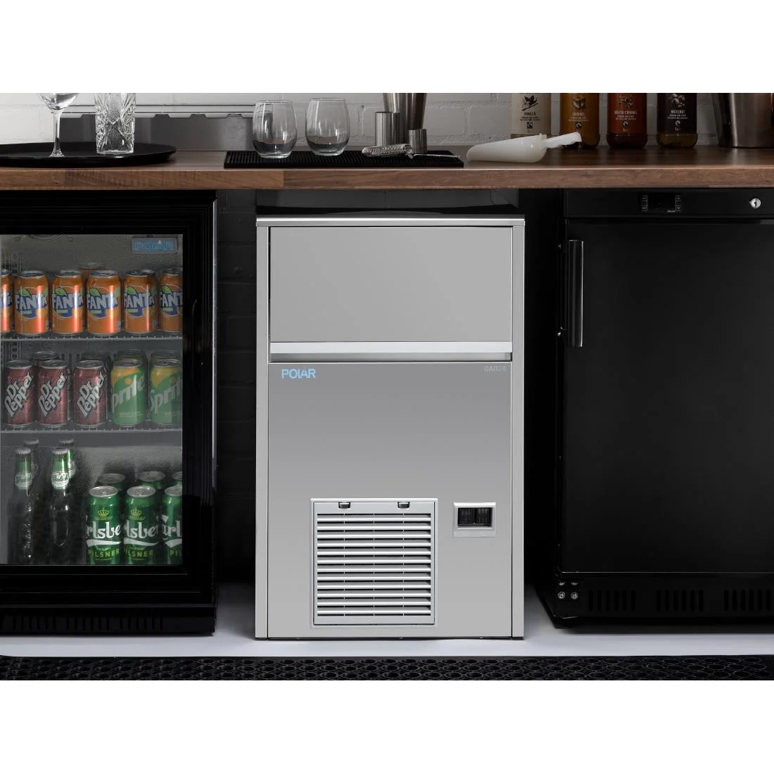 Polar U-Series Gourmet Cube Ice Maker 47kg Output - Image 9