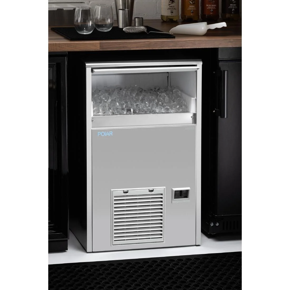 Polar U-Series Gourmet Cube Ice Maker 47kg Output - Image 11