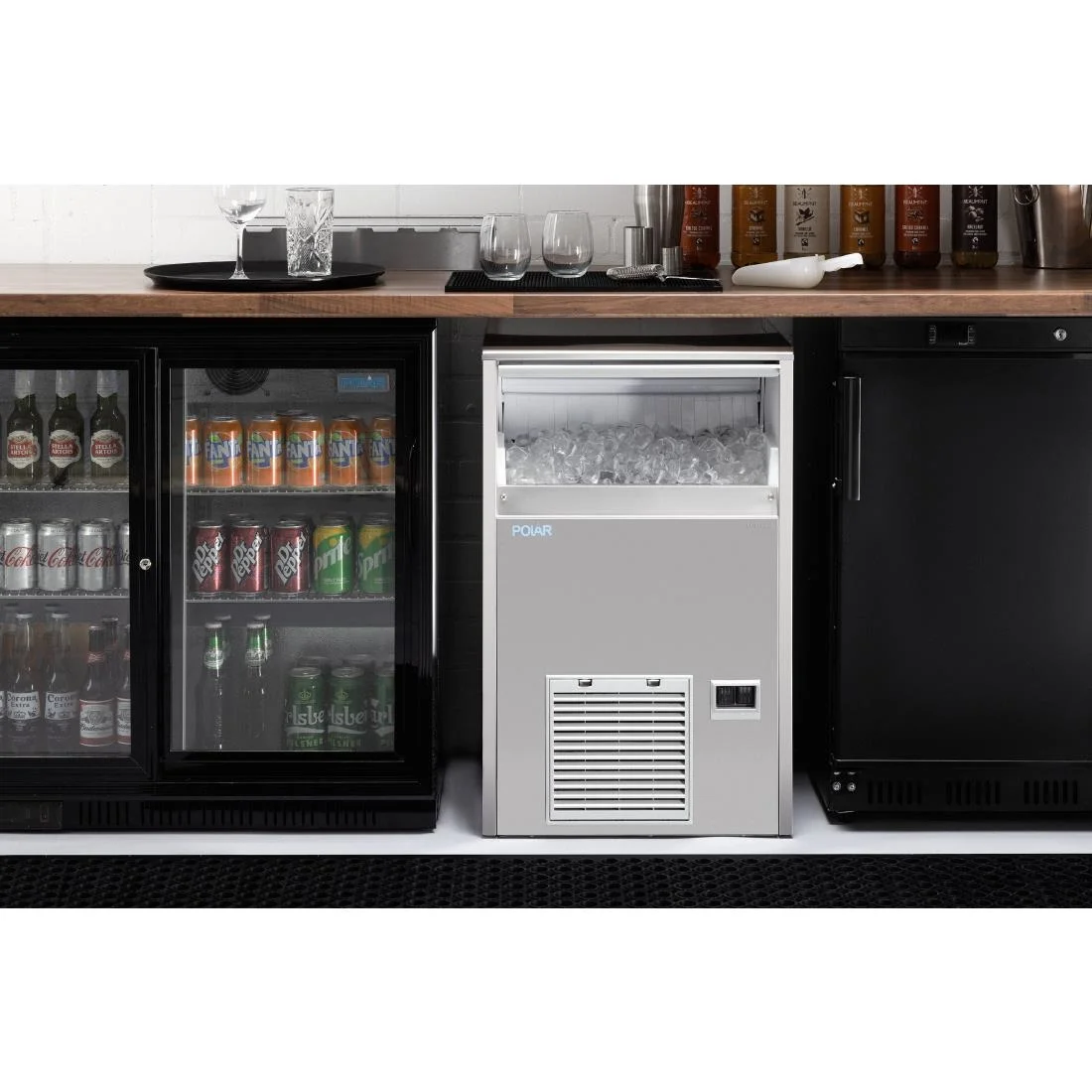 Polar U-Series Gourmet Cube Ice Maker 47kg Output - Image 12