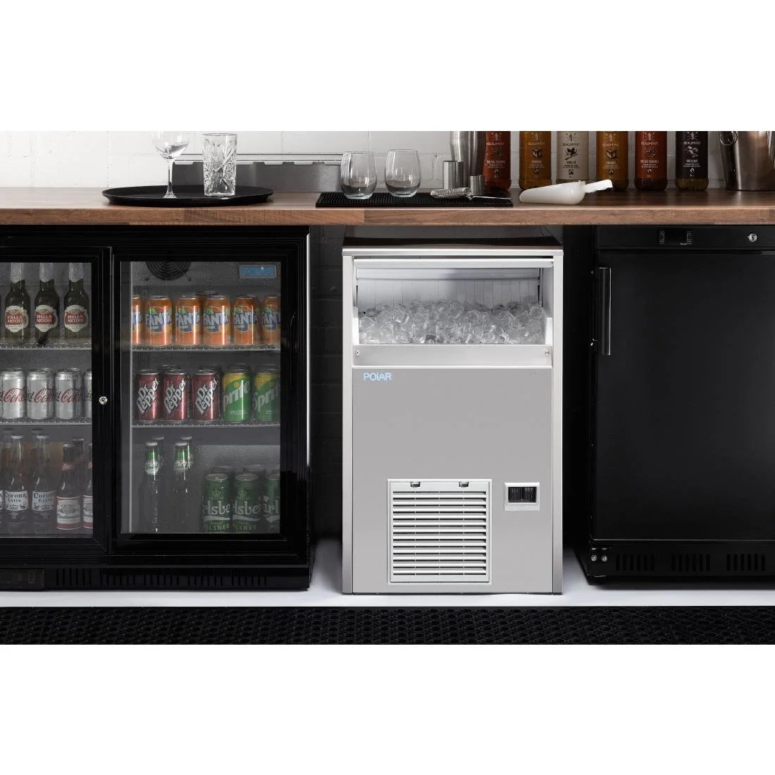 Polar U-Series Gourmet Cube Ice Maker 47kg Output - Image 13